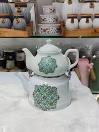 کتری قوری لعابی Kh کد 102