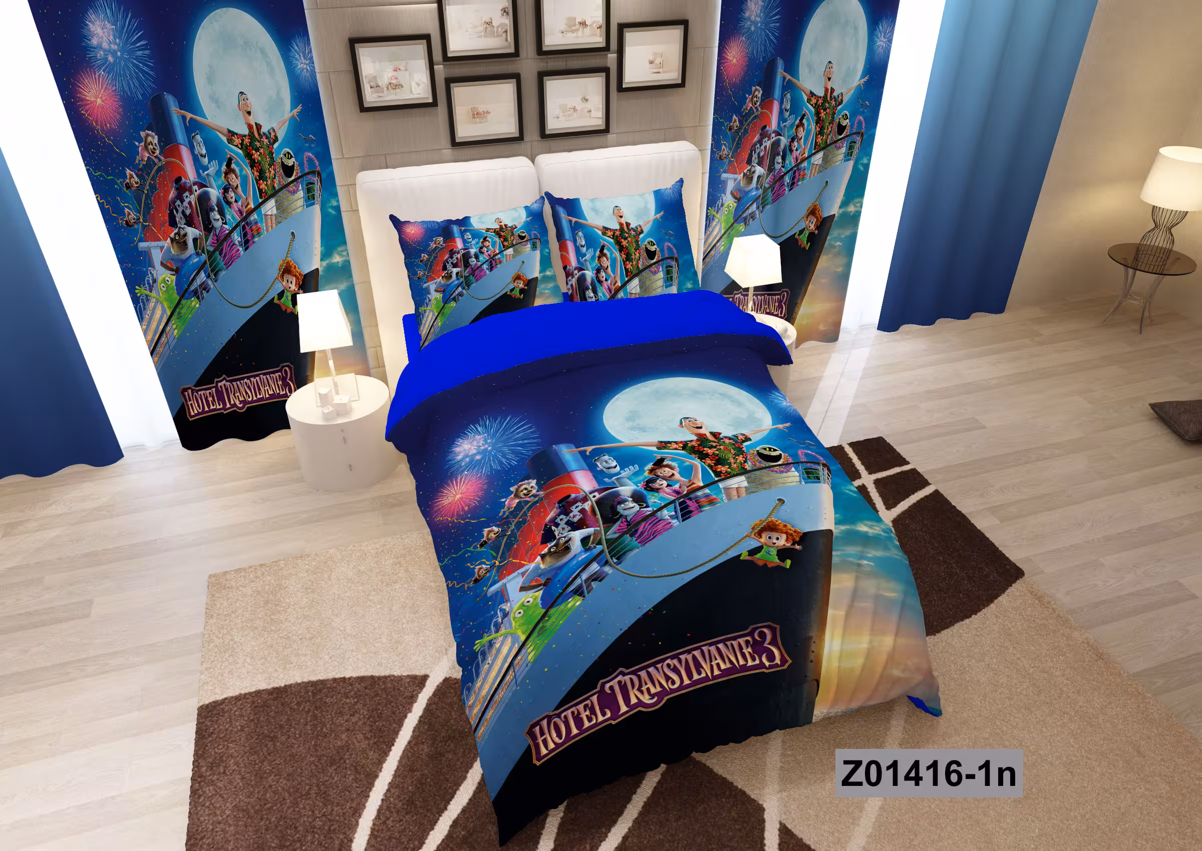 لحاف روتختی تنسل سه بعدی (3D) کالای خواب متین کد 1416