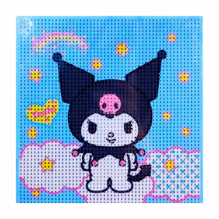 نقاشی الماسی بوم 20 در 20 طرح Evil Kuromi