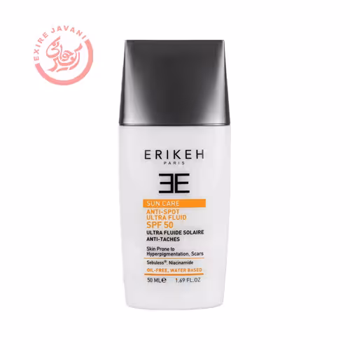 اریکه کرم ضدآفتاب ضدلک بی رنگ spf50