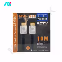 کابل HDMI 4K 60Hz ام دبلیو نت MW-NET نسخه 2.0 به طول 10 متر