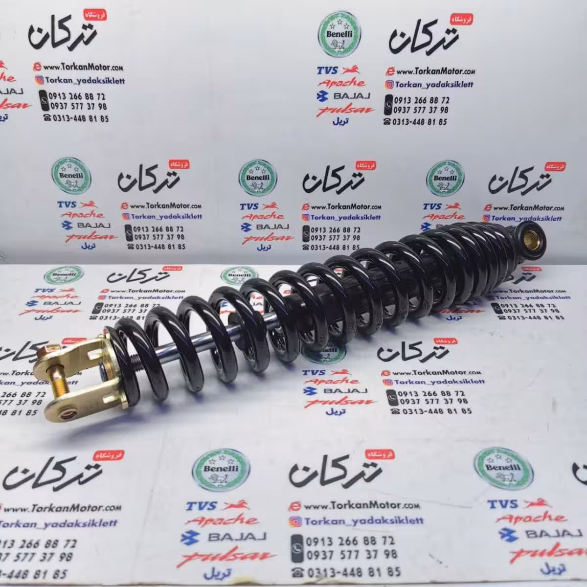 کمک فنر عقب موتور طرح کلیک ( مشکی ) ( کیفیت درجه 1 )