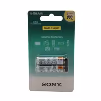 باتری نیم قلمی شارژی سونی ظرفیت 840mAh بسته 2 عددی