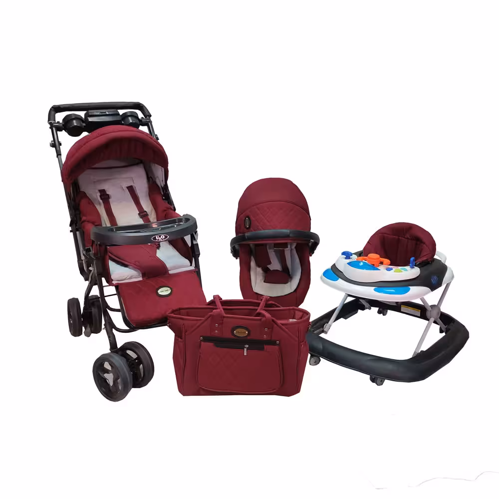 ست 4 تیکه کالسکه کج راه میکرو