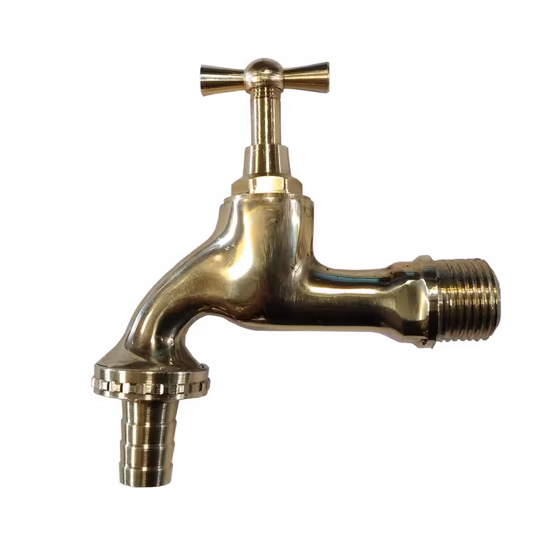 شیر حیاطی آب مدل 1/2 بسته 1 عددی