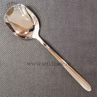 قاشق خورشت فانتزی استیل یونیک مدل دونا