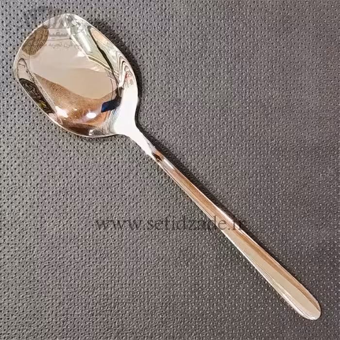 قاشق خورشت فانتزی استیل یونیک مدل دونا