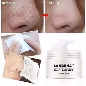 چسب ضد جوش سر سیاه بینی لانبنا ا LANBENA Nose Plants Pore Strips