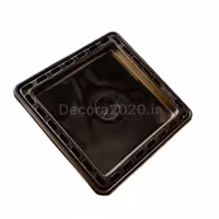 کفشور سرامیک خور تمام استیل جاستایم دودی 12.5*12.5