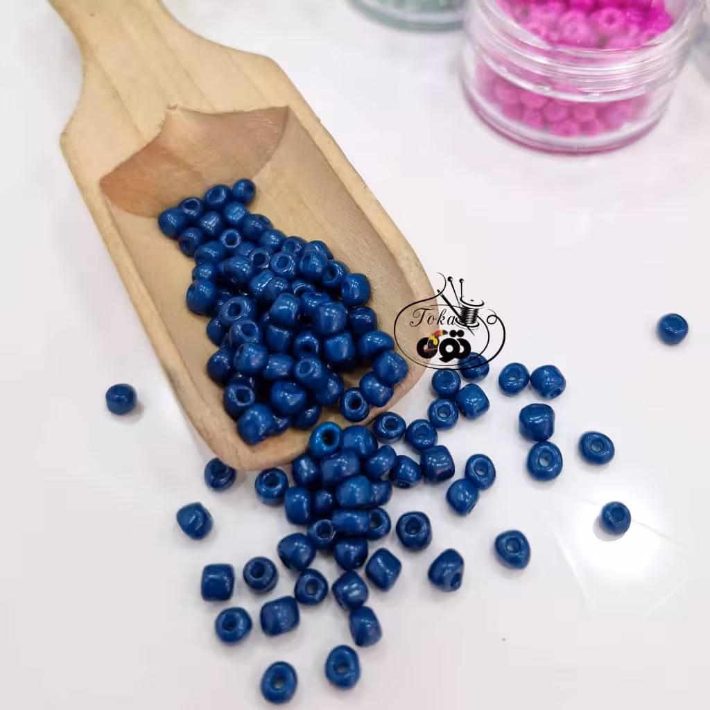 منجوق درشت آبی تیره 5