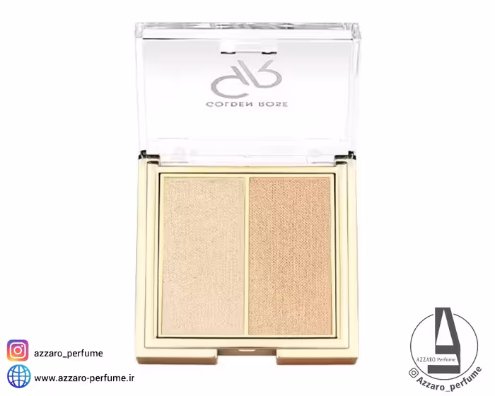 پالت هایلایتر دو عددی گلدن رز مدل So Glow شماره 101 رنگ STAREICHIT
