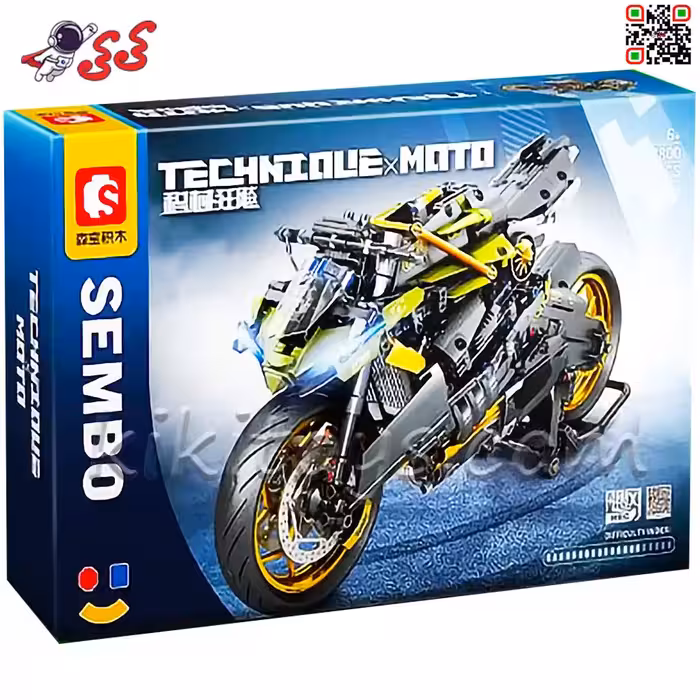 لگو موتورسیکلت لامبورگینی Lamborghini Entita برند سمبوبلاک SEMBO BLOCK 713800