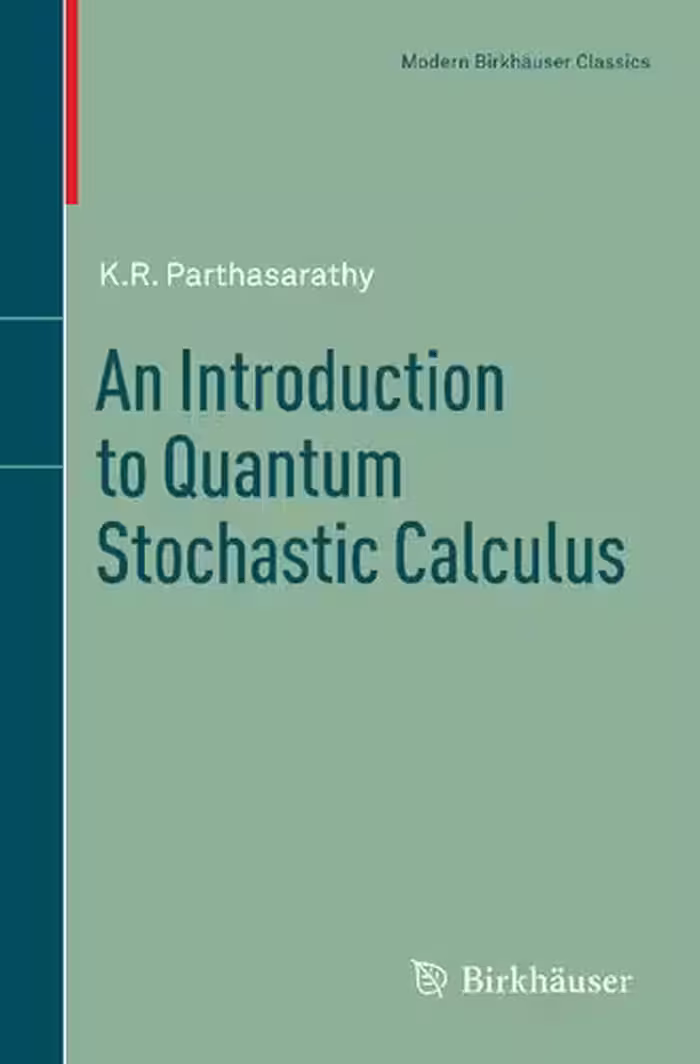 خرید و دانلود نسخه کامل کتاب An Introduction to Quantum Stochastic Calculus