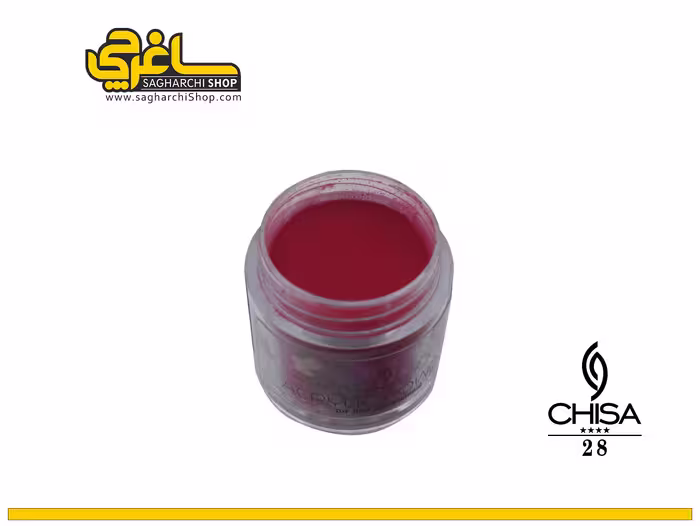 پودر رنگی کاشت ناخن کد 28 چیسا CHISA
