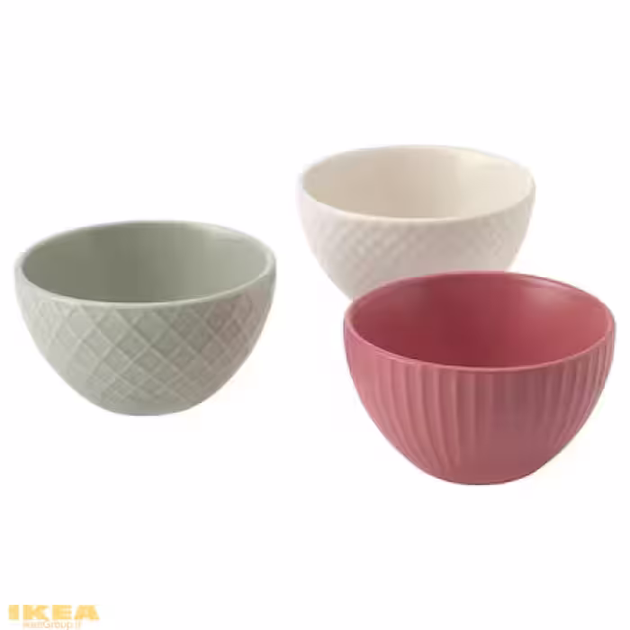 کاسه 3 تایی رنگی مدل KEJSERLIG | برند ایکیا | ارسال30 روز کاری