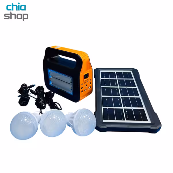 چراغ خورشیدی با لامپ LED مدل KBC999A