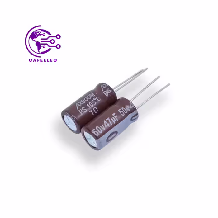 خرید و قیمت خازن الکترولیتی 50V 47uF کیفیت مرغوب