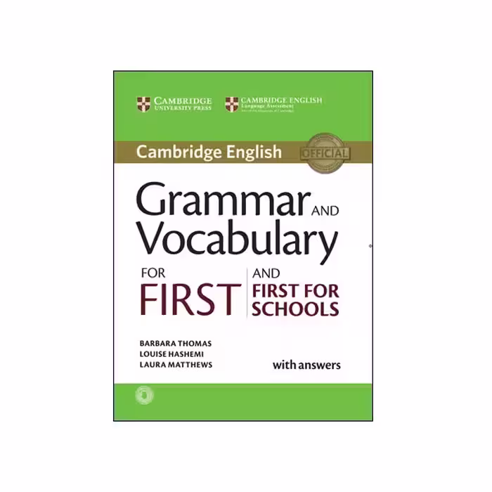 Grammar and Vocabulary for First and First for Schools