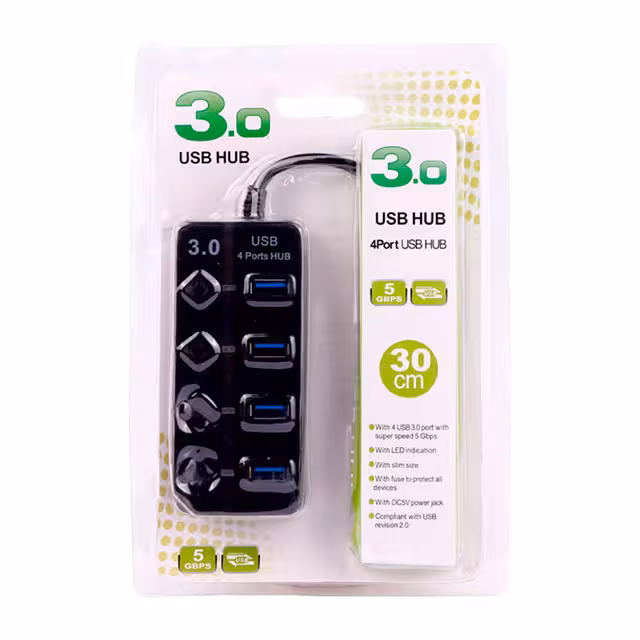 هاب 4 پورت USB30 مدل 504