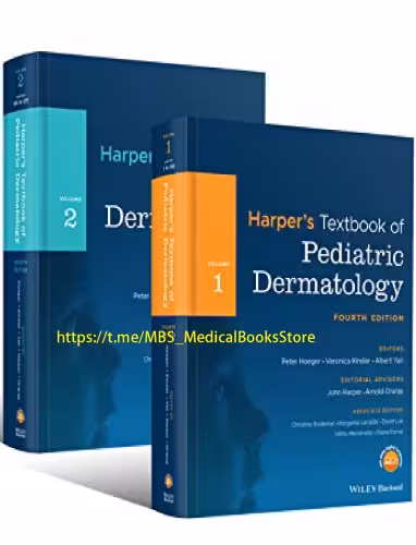 خرید و دانلود نسخه کامل کتاب Harper’s Textbook of Pediatric Dermatology [2 Volume Set]