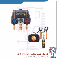 گیج دو قلو موبایلی با دو پراب دما و دو پراب رطوبت TESTO 550i