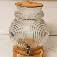 کلمن تپل شیشه ترک عیار