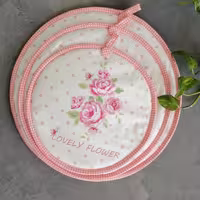 ست 3تایی دمکنی مخمل یاسمین - طرح 18