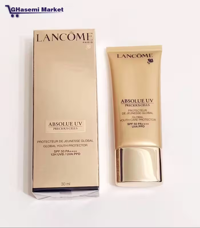 کرم ضدآفتاب و ضدپیری لانکوم ابسولو یو وی Lancome Absolue UV حجم 50 میلی لیتر