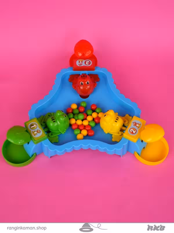 اسباب بازی قورباغه های گرسنه Stuffed frogs toy