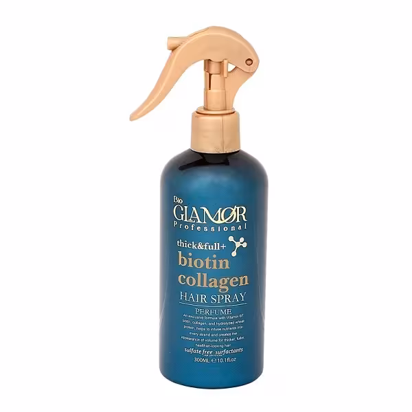شیرمو و عطر مو ضد ریزش حاوی بیوتین گلامور Glamor حجم 300 میل