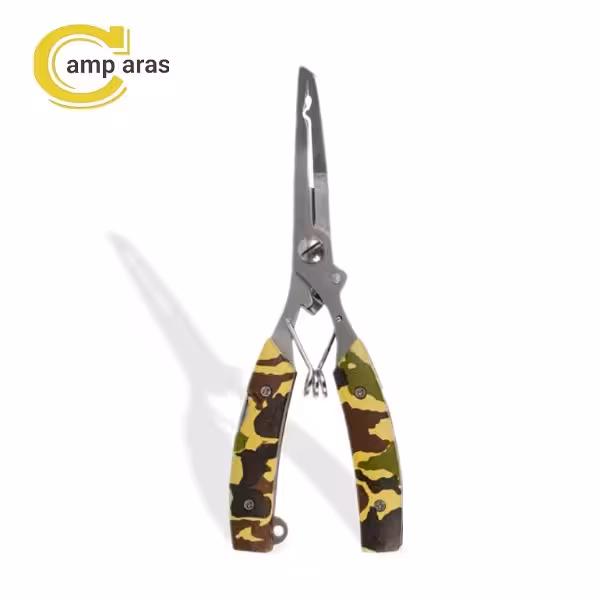 قیچی انبردست ماهیگیری چند کاره FISHING PLIER حرفه ای - کمپ آراس