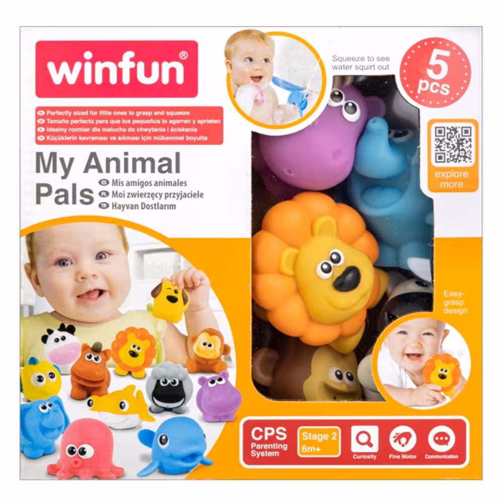 پوپت پنج عددی حیوانات جنگل winfun
