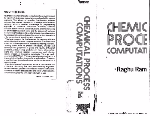 خرید و دانلود نسخه کامل کتاب Chemical Process Computations