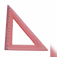 گونیا ژله ای نشکن دانش آموزی 45 یا 60 درجه (یک عدد) 