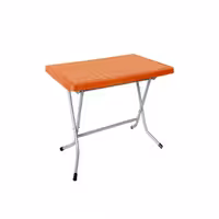 میز ناهارخوری کد 521 پایه فلزی تاشو ناصر پلاستیک