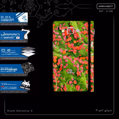 برچسب پوششی ماهوت مدل Atom Universe 3-FullSkin مناسب برای گوشی موبایل سامسونگ Galaxy A5 2015