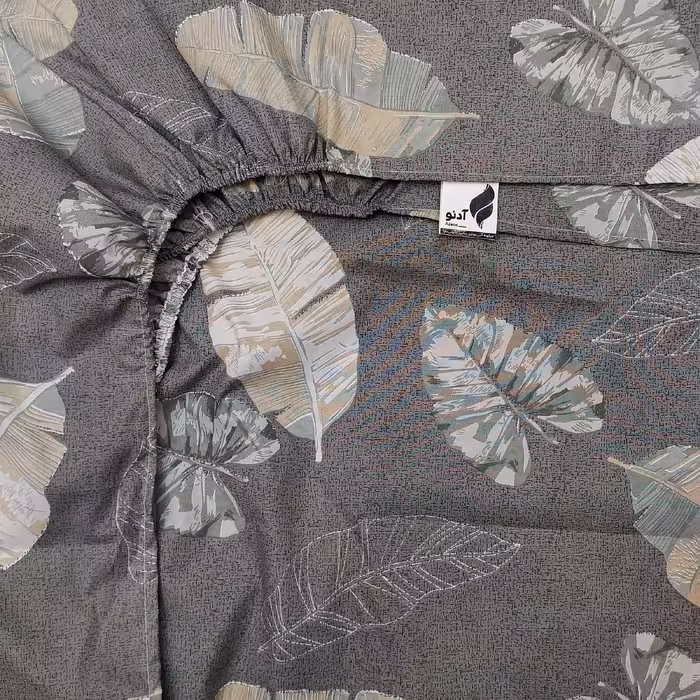 ملحفه آدنو مدل Lamella کد CH54 دونفره سایز 180x200 سانتی متر