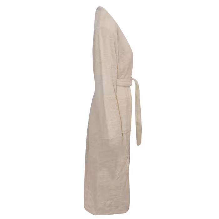 سرویس حوله پالتویی 6 تکه کاتن باکس مدل Aile seti