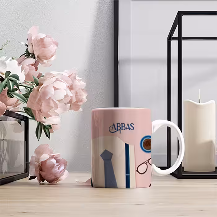  ماگ رژارت مدل اسم عباس