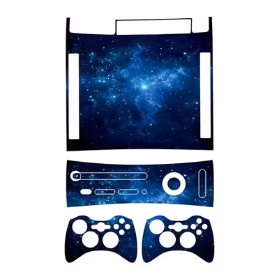 برچسب ایکس باکس 360 آرکید طرح SPACE کد 15 مجموعه 4 عددی