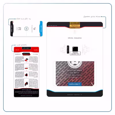 برچسب پوششی ماهوت مدل Iran-National-Football-Team مناسب برای تبلت سامسونگ Galaxy Tab 7.7 2011 P6800