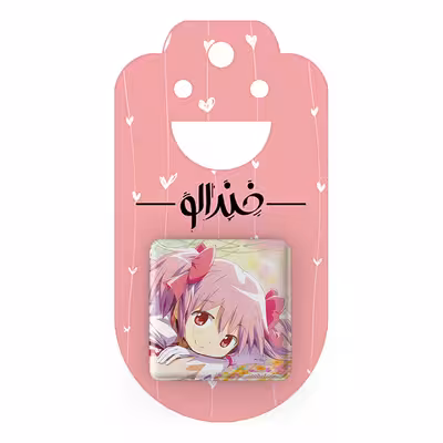 پیکسل خندالو مدل مادوکا کانام انیمه مادوکا مجیکا Madoka Magica کد 18384