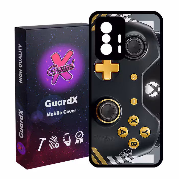 کاور گارد ایکس طرح XBox Conroller مدل Glass10090 مناسب برای گوشی موبایل شیائومی 11T Pro / 11T