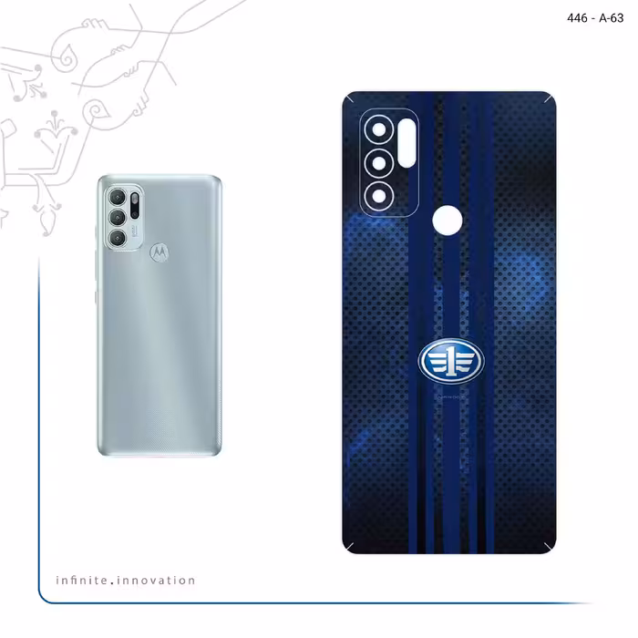 برچسب پوششی ماهوت مدل FAW مناسب برای گوشی موبایل موتورولا Moto G60S