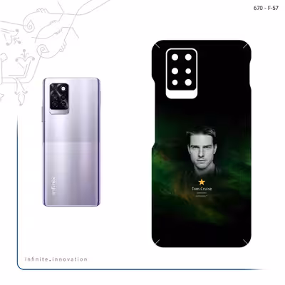 برچسب پوششی ماهوت مدل Tom Cruise مناسب برای گوشی موبایل اینفینیکس Note 10 Pro