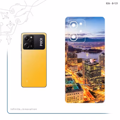 برچسب پوششی ماهوت مدل City of Vancouver مناسب برای گوشی موبایل شیائومی Poco X5 Pro