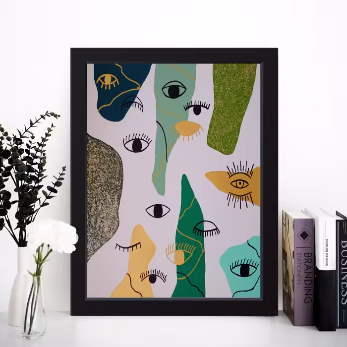 تابلو مدل مینیمال Artzone کدm2522-b