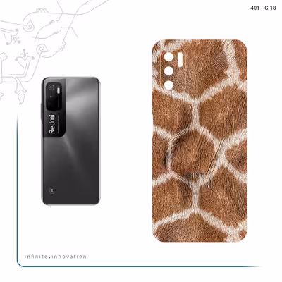 برچسب پوششی ماهوت مدل Giraffe Skin مناسب برای گوشی موبایل شیائومی Redmi Note 11SE