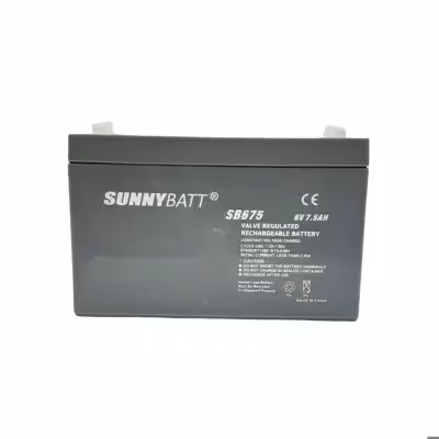 باتری یو پی اس 6 ولت 7.5 آمپر ساعت سانی بت مدل SB675