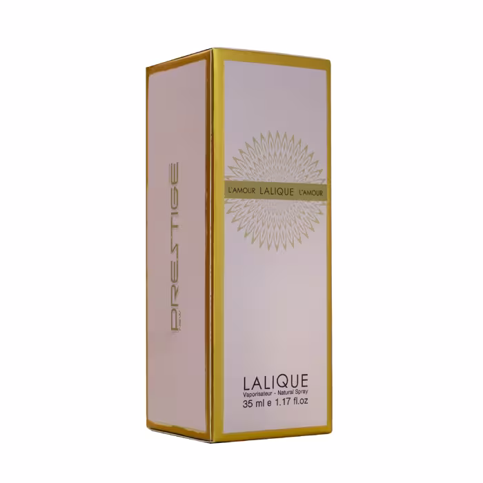 عطر جیبی زنانه  نیو پرستیژ کالر مدل Lalique Lamour  حجم 35 میلی لیتر